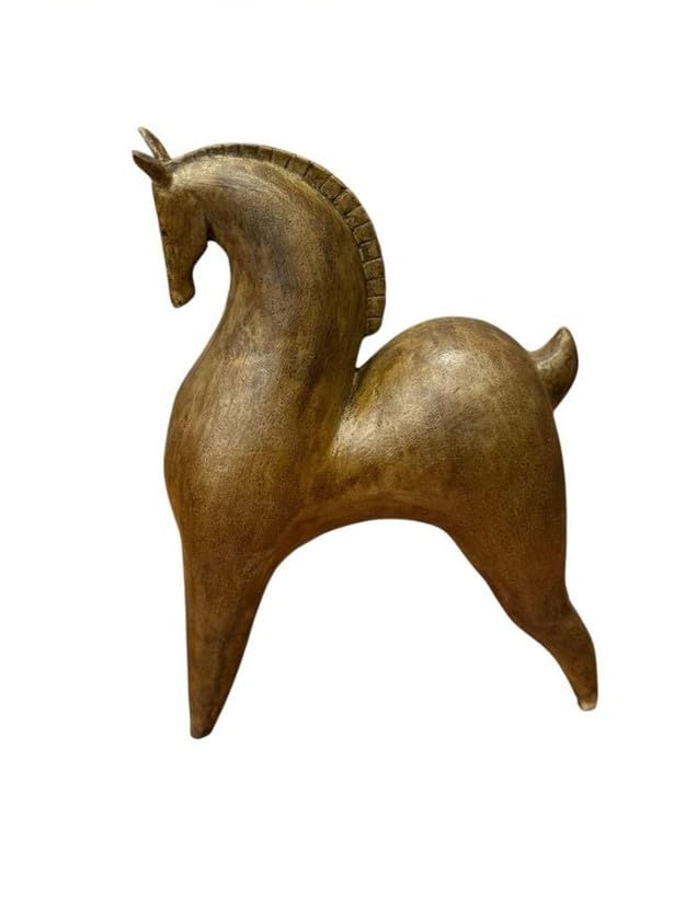 Abstract Horse Statue, Decorative Horse Sculpture, Minimalist Animal Decor, Handcrafted Horse Figurine, Luxury Horse Decor Figurine, Abstract Horse Sculpture