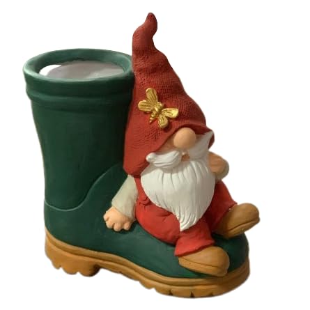 Santa Claus Boots Figurine, Decorative Santa Claus, Christmas Decorations, Santa Boots Statue, Christmas Gift, Gnome Sculpture, Gnome Decor, Gnome Object, Gnome Statue, Gnome Figurine