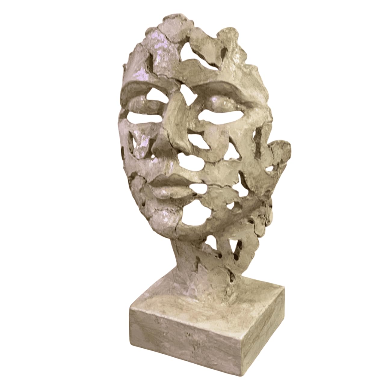 Female Face Sculpture, Abstract Face Decor, Handmade Face Statue, Artistic Face Bust, Abstract Head Statue, Face Statue, Face Decor, Face Figurine, Face Objects, Abstract Face Statue