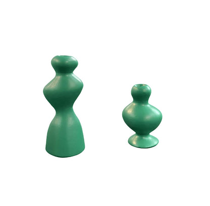 Modern Polyester Candle Holder, Minimalist Candlestick, Nordic Style Candle Holder, Polyester Candle Holder, Handmade Candle Holder