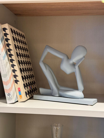 Abstract Thinker Statue, Modern Thinker Statue, Polyester Thinker Figurine, Thinker Man Decor, Thinker Statue, Thinker Sculpture, Thinker Man Sculpture, Thinker Man Statue