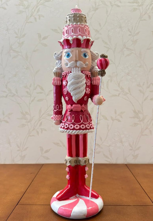 Christmas Nutcracker Soldier Figurine, Colorful Nutcracker Soldier, Festive Nutcracker Statue, Soldier Pastry Maker, Nutcracker Sculpture, Nutcracker Figurine, Nutcracker Soldier Sculpture