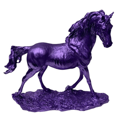 Handcrafted Horse Statue, Equestrian Art Sculpture, Luxury Horse Decor Figurine, Horse Ornament Collectible, Horse Sculpture, Horse Decor