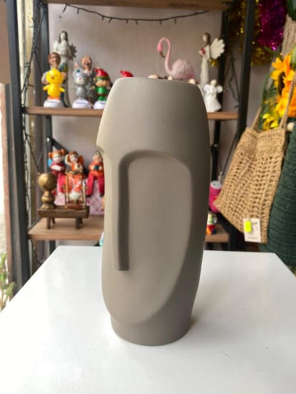 Modern Abstract Face Vase, Face Minimalist Vase, Abstract Face Vase, Face Shaped Planter, Abstract Head Vase, Face Vase, Face Planter Vase