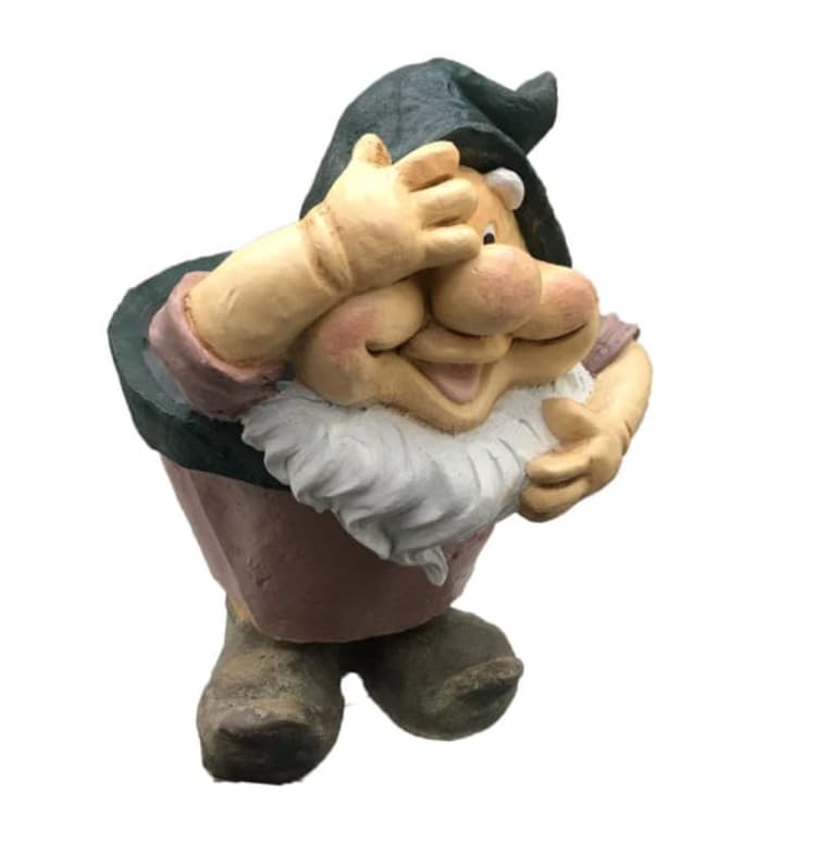 Gnome Plant Pot for Outdoor Garden, Whimsical Garden Planter, Cute Gnome Flower Pot, Gnome Plant Pot, Outdoor Gnome Planter, Cute Flower Pot