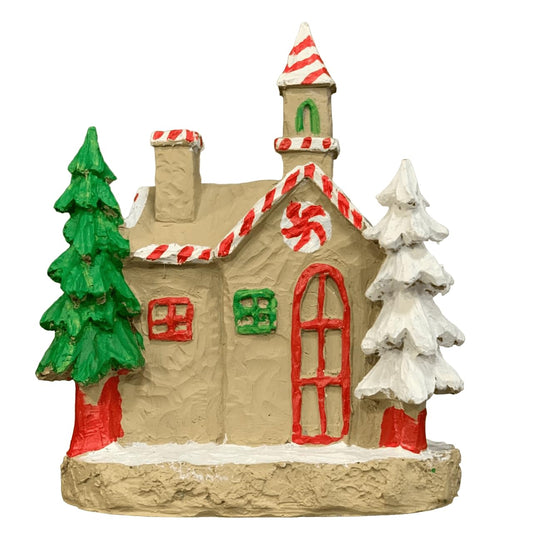 Snow-Covered House Decor, Winter Wonderland Decoration, Festive Snow House, Holiday Home Decor, Christmas Gift, Christmas Village House, Christmas Village Decor