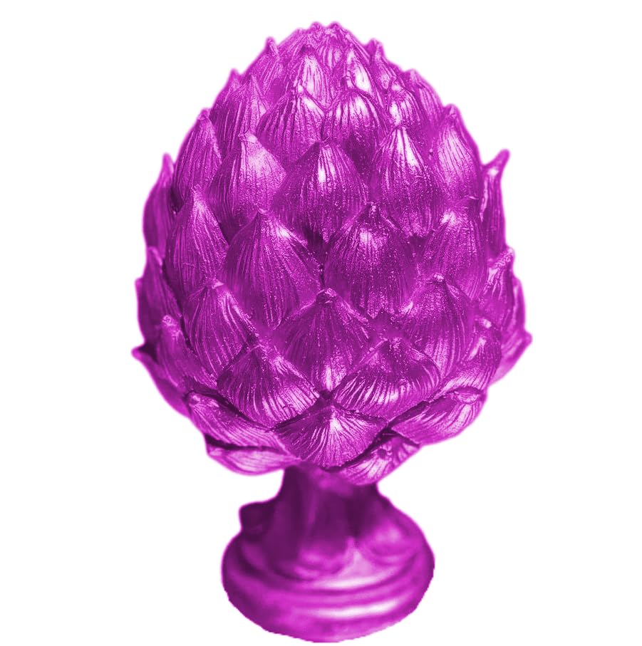 Decorative Artichoke Sculpture, Elegant Artichoke Decor, Polyester Artichoke Sculpture, Artichoke Statue, Polyester Artichoke Statue