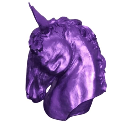 Handmade Horse Head Statue, Elegant Horse Figurine, Horse Head Statue, Horse Sculpture Art, Polyester Horse Statue, Elegant Horse Decor