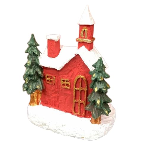 Snow-Covered House Decor, Winter Wonderland Decoration, Festive Snow House, Holiday Home Decor, Christmas Gift, Christmas Village House, Christmas Village Decor