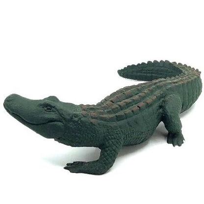 Crocodile Sculpture, Handcrafted Polyester Crocodile Decor, Polyester Crocodile Decor, Alligator Statue, Crocodile Statue for Modern Decor