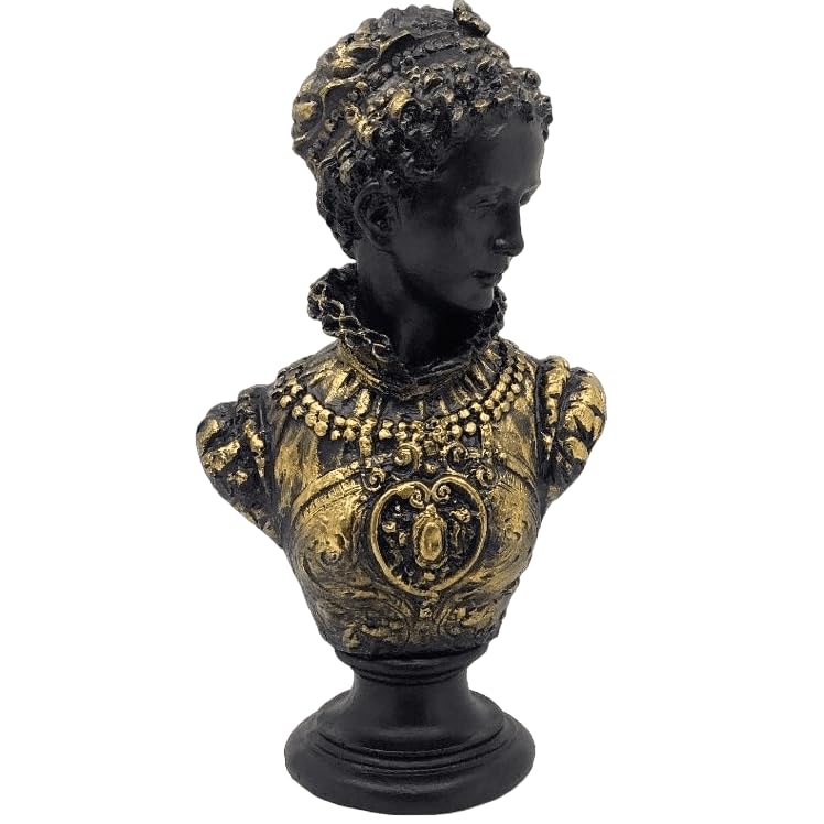 Marie Antoinette Statue, Marie Antoinette Sculpture, Marie Antoinette Decor, Marie Antoinette Objects, Renaissance Decor, Lady Bust Statue, Lady Bust Decor