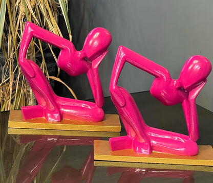 Abstract Thinker Statue, Modern Thinker Statue, Polyester Thinker Figurine, Thinker Man Decor, Thinker Statue, Thinker Sculpture, Thinker Man Sculpture, Thinker Man Statue