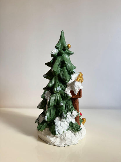 Large Christmas Tree Figurine, Christmas Tree Ornament, Seasonal Tree Figurine, Christmas Decor Gift, Holiday Tree Decor, Christmas Tree Sculpture, Christmas Tree Decor