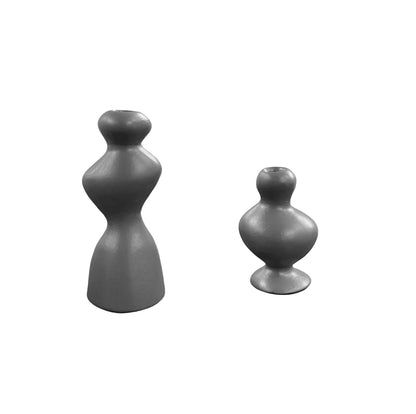 Modern Polyester Candle Holder, Minimalist Candlestick, Nordic Style Candle Holder, Polyester Candle Holder, Handmade Candle Holder