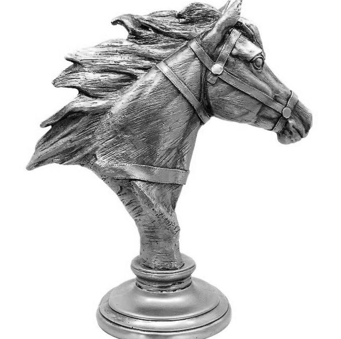 Elegant Horse Head Sculpture for Home Decor, Decorative Horse Figurine, Horse Head Decor, Unique Horse Statue, Horse Lover Gift Idea