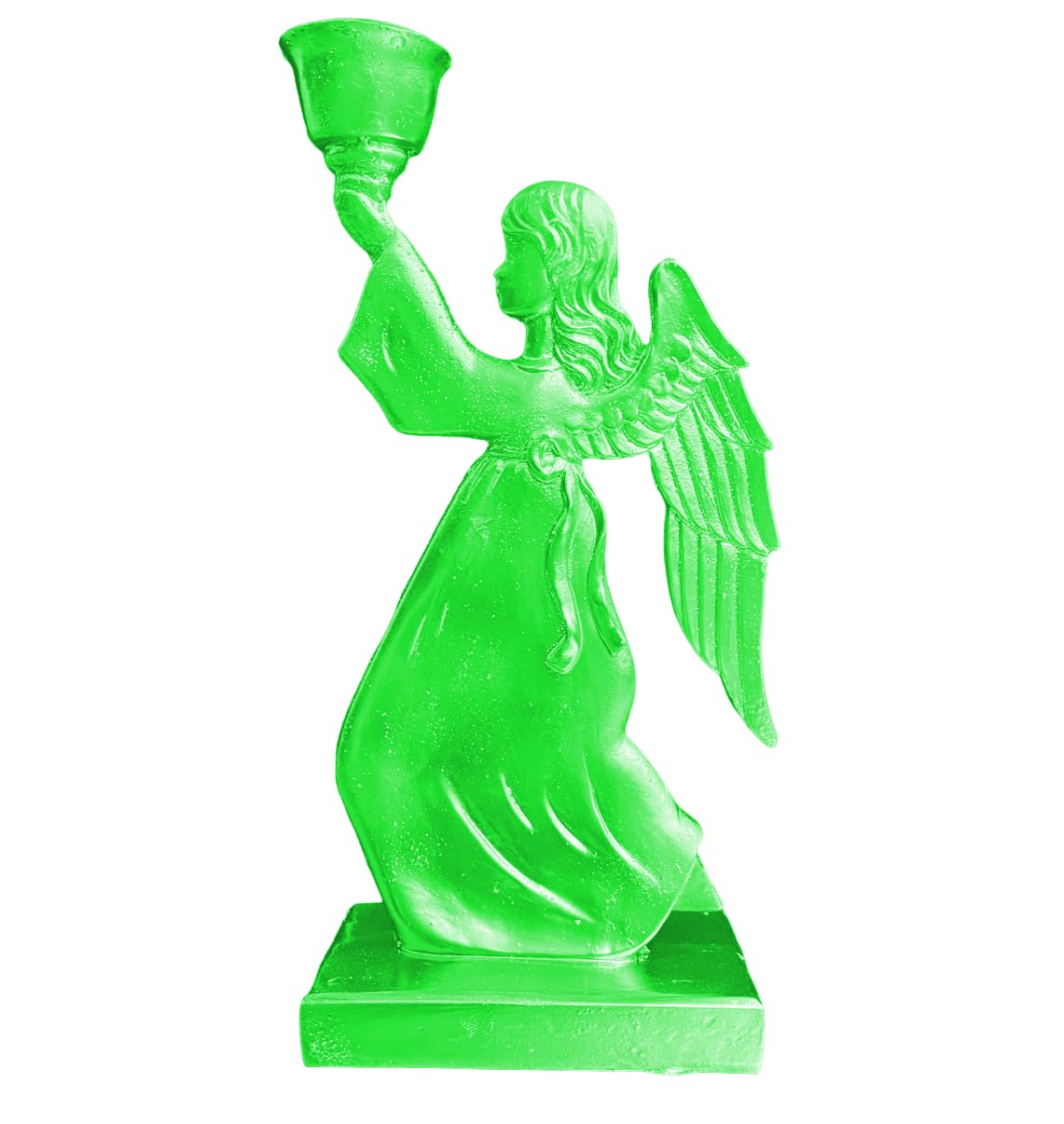 Portacandele a forma di angelo alato, portacandele a forma di angelo, portacandele a forma di angelo, portacandele a forma di bambina, portacandele a forma di statuina di angelo