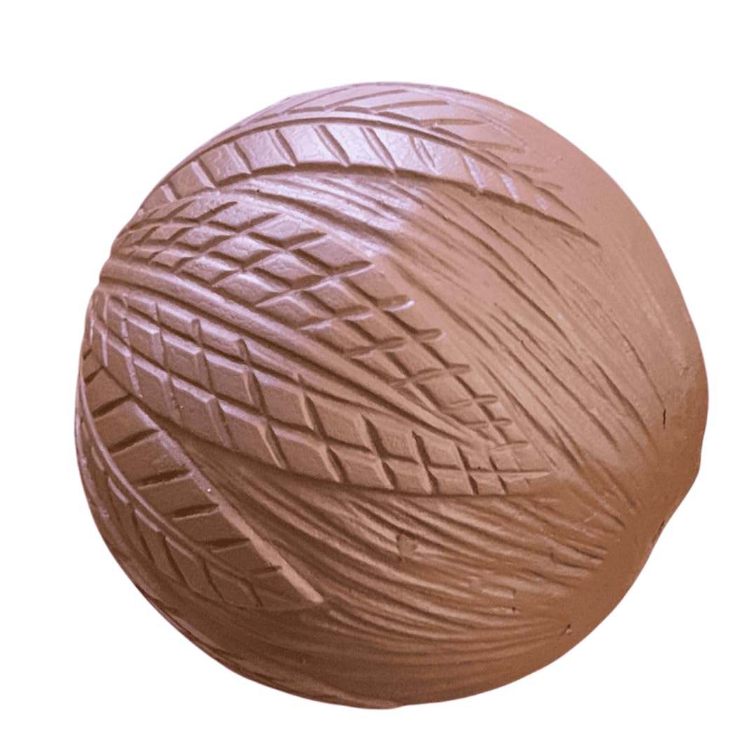 Decorative Textured Sphere, Round Accent Ball, Decorative Accent Ball, Modern Table Decor, Textured Sphere Decor, Geometric Art Ball
