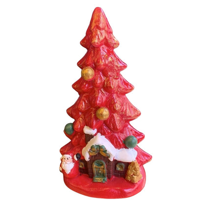 Christmas Tree Figurine, Christmas Tree Decor, Seasonal Tree Figurine, Christmas Decor Gift, Holiday Tree Decor, Christmas Tree Sculpture, Christmas Tree Figurine, Christmas Tree Statue