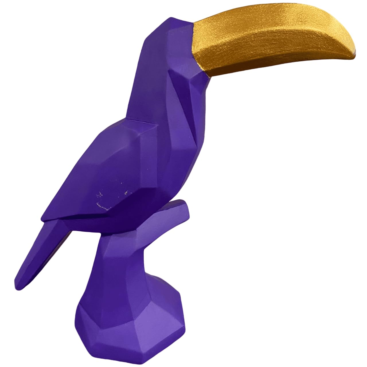 Geometric Toucan Bird Statue, Cubic Toucan Bird Statue, Toucan Bird Statue, Toucan Statue, Modern Toucan Bird Statue, Toucan Bird Sculpture