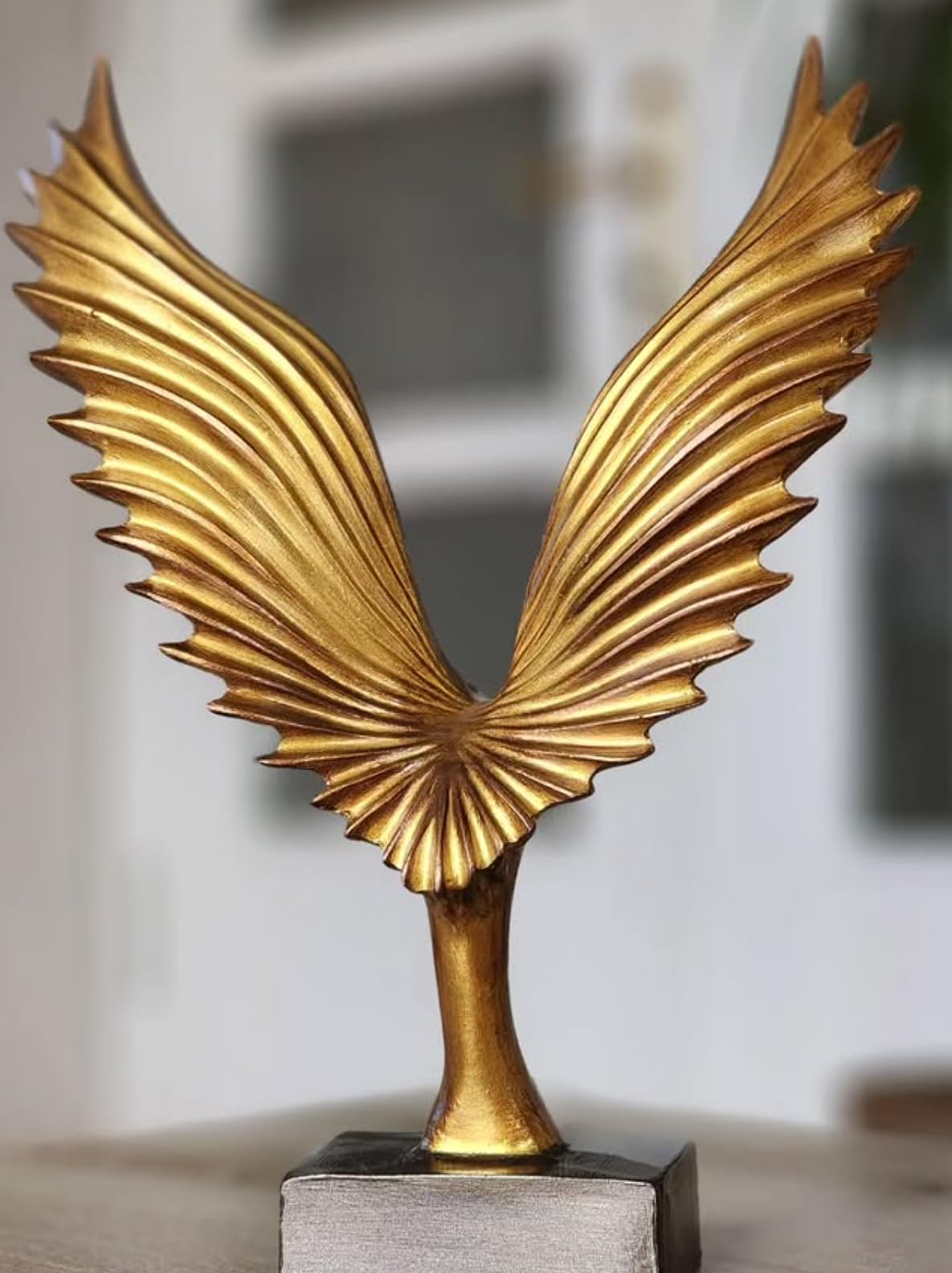 Decorative Abstract Phoenix Statue, Modern Wing Figurine, Home Decor Ornaments, Eagle Statue, Decorative Eagle Showpiece, Eagle Sculpture, Eagle Statue, Eagle Decor
