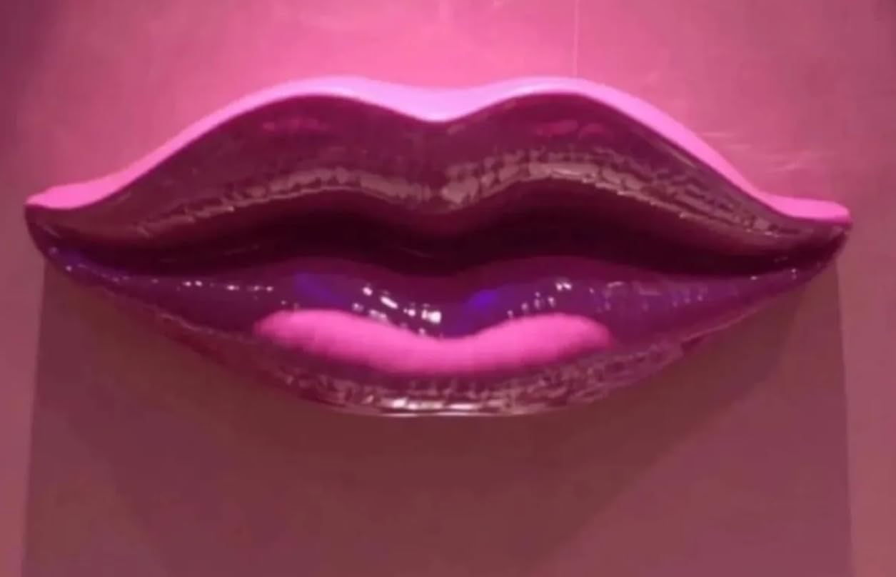 3D Large Lips Sculpture for Wall Decor, Kiss-shaped Wall Art, Modern Lips Wall Art, Lips Wall Decor, Kiss Wall Decor, 3D Large Lips Wall Decor,