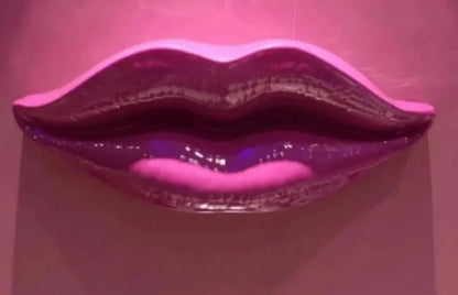 3D Large Lips Sculpture for Wall Decor, Kiss-shaped Wall Art, Modern Lips Wall Art, Lips Wall Decor, Kiss Wall Decor, 3D Large Lips Wall Decor,