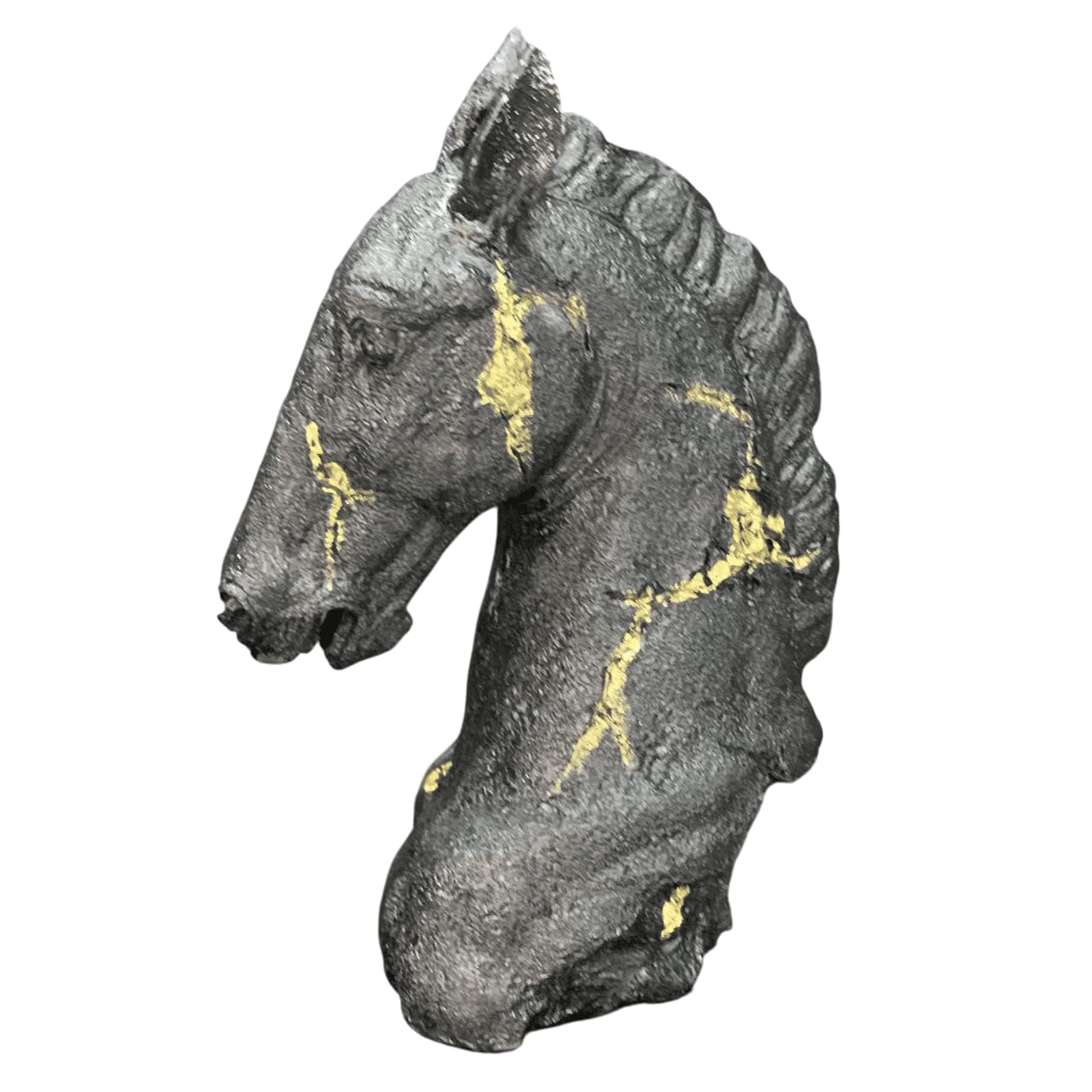 Elegant Horse Head Sculpture, Horse Head Statue, Horse Lover Gift Idea, Luxury Horse Figurine, Modern Equestrian Art, Horse Head Sculpture, Horse Head Decor, Horse Head Figurine