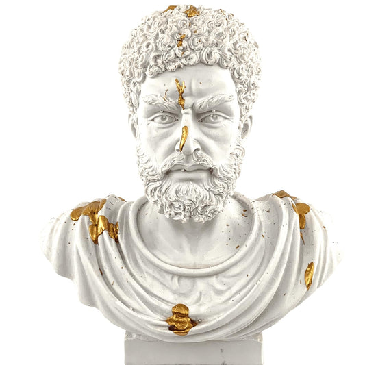Antike griechische Statue, Heimdekor-Skulptur-Büste, Kunstbüste im Renaissance-Stil, Julius Caesar Büste, Marcus Aurelius Büste Skulptur, Julius Caesar Dekor, Julius Caesar Skulptur