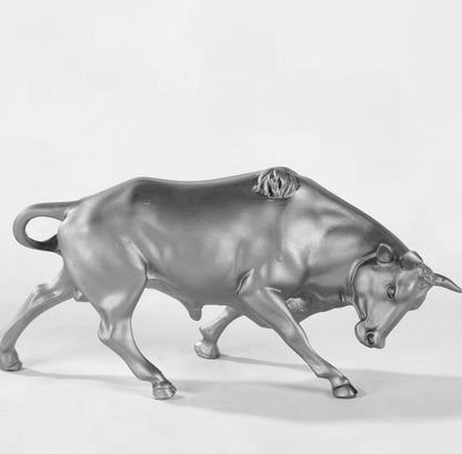 Bull Figurine, Bull Decor Statue, Elegant Bull Sculpture, Modern Bull Bust, Modern Bull Sculpture, Bull Lover Gift, Bull Sculpture, Modern Bull Statue, Bull Statue, Modern Bull Decor