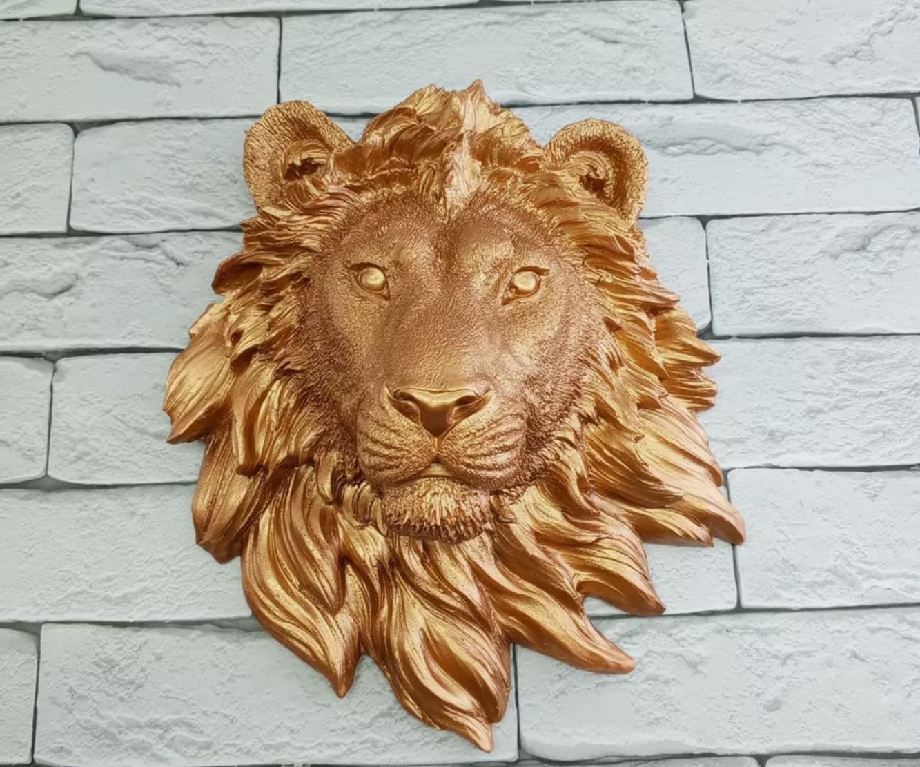 Lion Head Wall Decor, Jungle Theme Art, Modern Wildlife Wall Decor, Majestic Lion Head Wall Decor, Animal Wall Decor, Lion Head Wall Statue, Lion Head Wall Sculpture, Lion Head Wall Objects