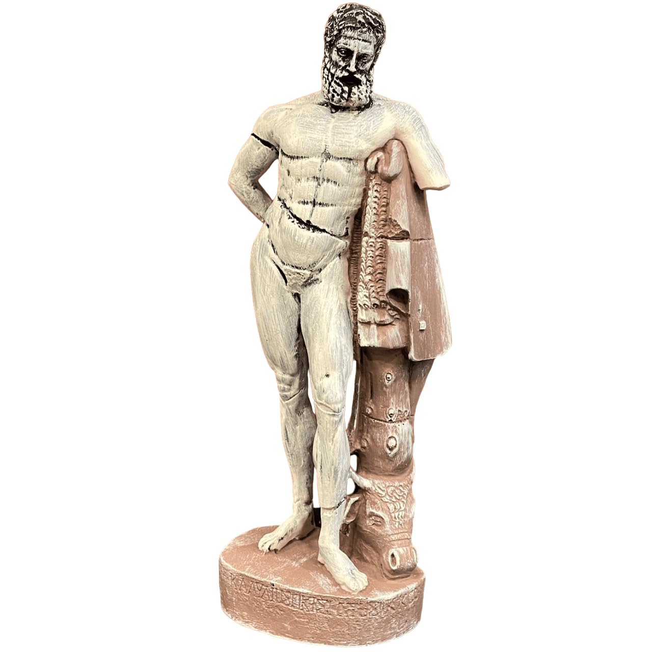 Antike griechische Herkules-Statue, handgemachte Mythologie-Statue, handgemachte Herkules-Skulptur, griechische Mythologie-Herkules-Figur, Herkules-Statue