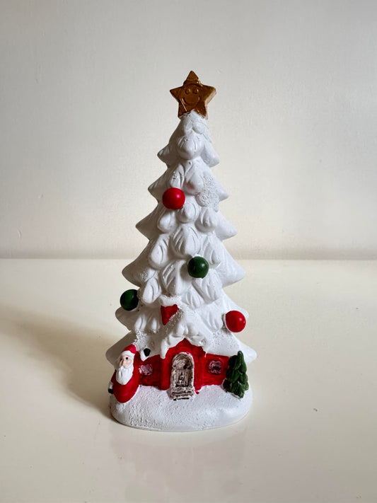 Christmas Tree Figurine, Christmas Tree Decor, Seasonal Tree Figurine, Christmas Decor Gift, Holiday Tree Decor, Christmas Tree Sculpture, Christmas Tree Figurine, Christmas Tree Statue