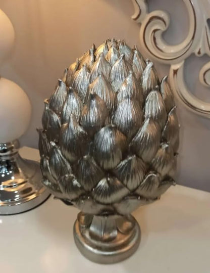 Decorative Artichoke Sculpture, Elegant Artichoke Decor, Polyester Artichoke Sculpture, Artichoke Statue, Polyester Artichoke Statue