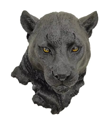 3D Panther Head Wall Decor, Wildlife-inspired Wall Sculpture, Jungle theme wall Art, Animal Face Wall Accent, Decorative Puma Sculpture, Puma Wall Decor, Puma Wall Sculpture