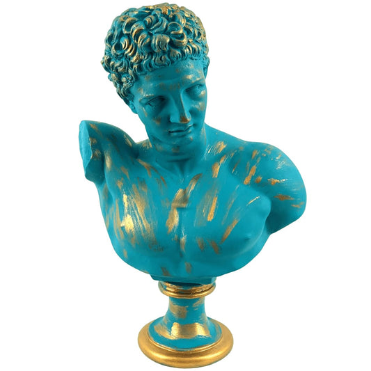 Griechische Hermes Büste Statue, Klassische Skulptur Büste, Neoklassisches Wohndekor, Hermes Büste Skulptur, Hermes Büste Figur, Hermes Büste Dekor, Hermes Statue, Hermes Skulptur