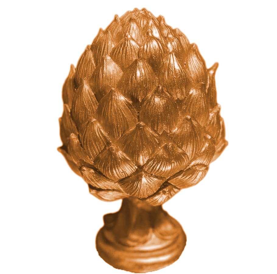 Decorative Artichoke Sculpture, Elegant Artichoke Decor, Polyester Artichoke Sculpture, Artichoke Statue, Polyester Artichoke Statue