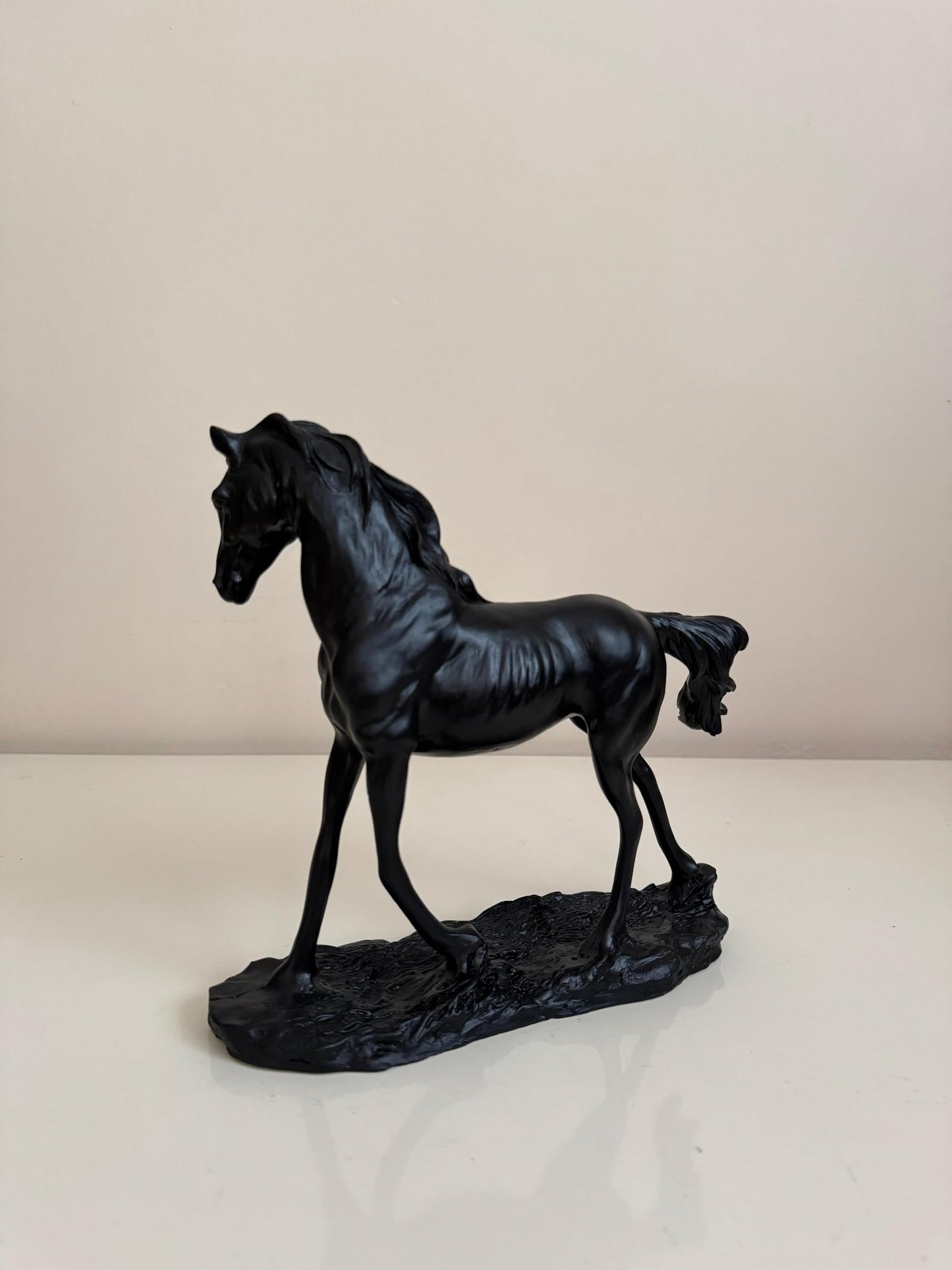 Handcrafted Horse Statue, Equestrian Art Sculpture, Luxury Horse Decor Figurine, Horse Ornament Collectible, Horse Sculpture, Horse Decor