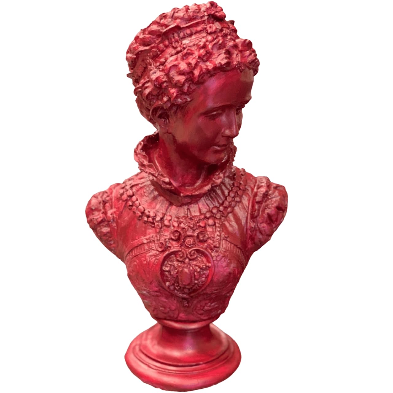 Marie Antoinette Statue, Marie Antoinette Sculpture, Marie Antoinette Decor, Marie Antoinette Objects, Renaissance Decor, Lady Bust Statue, Lady Bust Decor