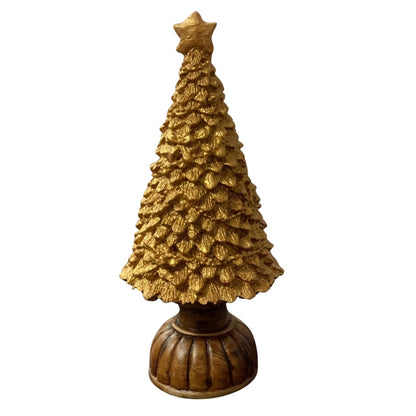 Mini Christmas Tree Decor, Christmas Tree Ornament, Seasonal Tree Figurine, Christmas Decor Gift, Holiday Tree Decor, Christmas Tree Decor, Christmas Tree Sculpture