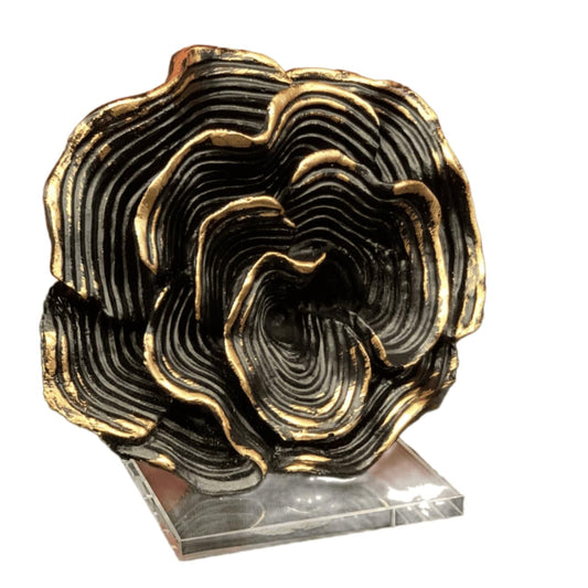 Elegant Coral Sculpture, Stylish Tabletop Decoration, Floral Sculpture Decor, Stylish Flower Sculpture, Decorative Floral Statue, Floral Sculpture, Coral Sculpture, Coral Decor