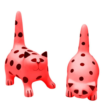 Minimalistisches Katzenstatuen-Set, Moderne Katzenskulpturen, Wohndekor, Minimalistisches Katzendekor, Katzenskulptur, Moderne Katzenstatuen, Geschenkidee für Katzenliebhaber