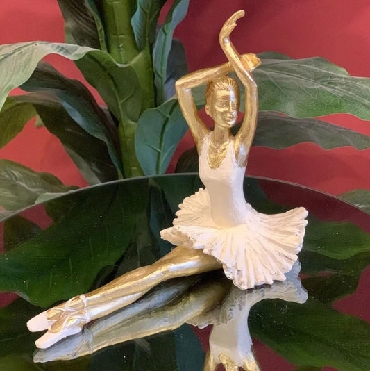 Handcrafted Ballet Dancer Statue, Ballerina Sculpture, Ballet Dancer Tabletop Decoration, Decorative Ballerina Figurine Gift, Ballet Decor, Ballerina Decor, Ballerina Statue