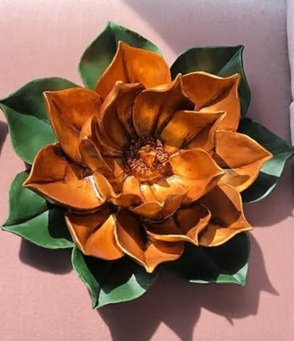 Lotus Sculpture, Lotus Flower Decor, Flower Home Decor, Lotus Flower Sculpture, Lotus Flower Statue, Lotus Statue, Lotus Flower Figurine, Lotus Flower Objects