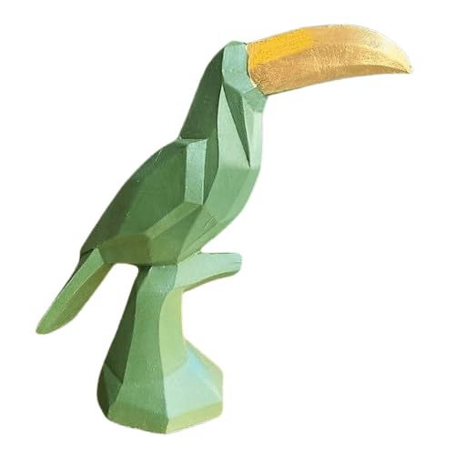Geometric Toucan Bird Statue, Cubic Toucan Bird Statue, Toucan Bird Statue, Toucan Statue, Modern Toucan Bird Statue, Toucan Bird Sculpture