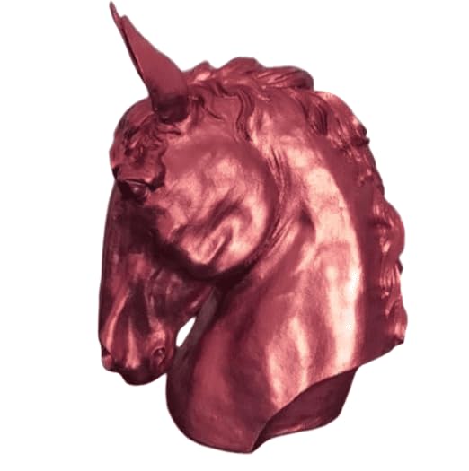 Handmade Horse Head Statue, Elegant Horse Figurine, Horse Head Statue, Horse Sculpture Art, Polyester Horse Statue, Elegant Horse Decor