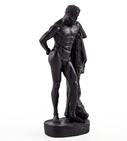 Antike griechische Herkules-Statue, handgemachte Mythologie-Statue, handgemachte Herkules-Skulptur, griechische Mythologie-Herkules-Figur, Herkules-Statue