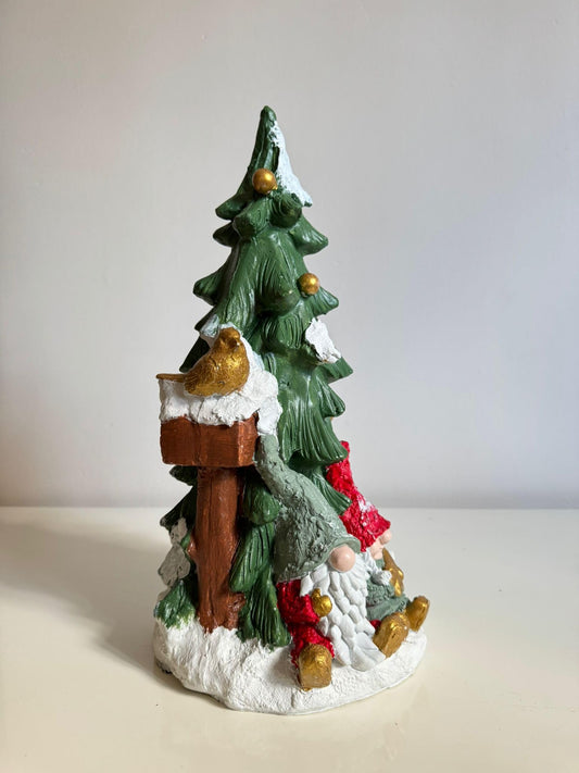 Large Christmas Tree Figurine, Christmas Tree Ornament, Seasonal Tree Figurine, Christmas Decor Gift, Holiday Tree Decor, Christmas Tree Sculpture, Christmas Tree Decor