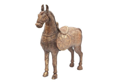 Antique Style Decorative Horse Statue, Ancient Horse Statue, Horse Decor Sculpture, Traditional Horse Statue, Historic Horse Figurine