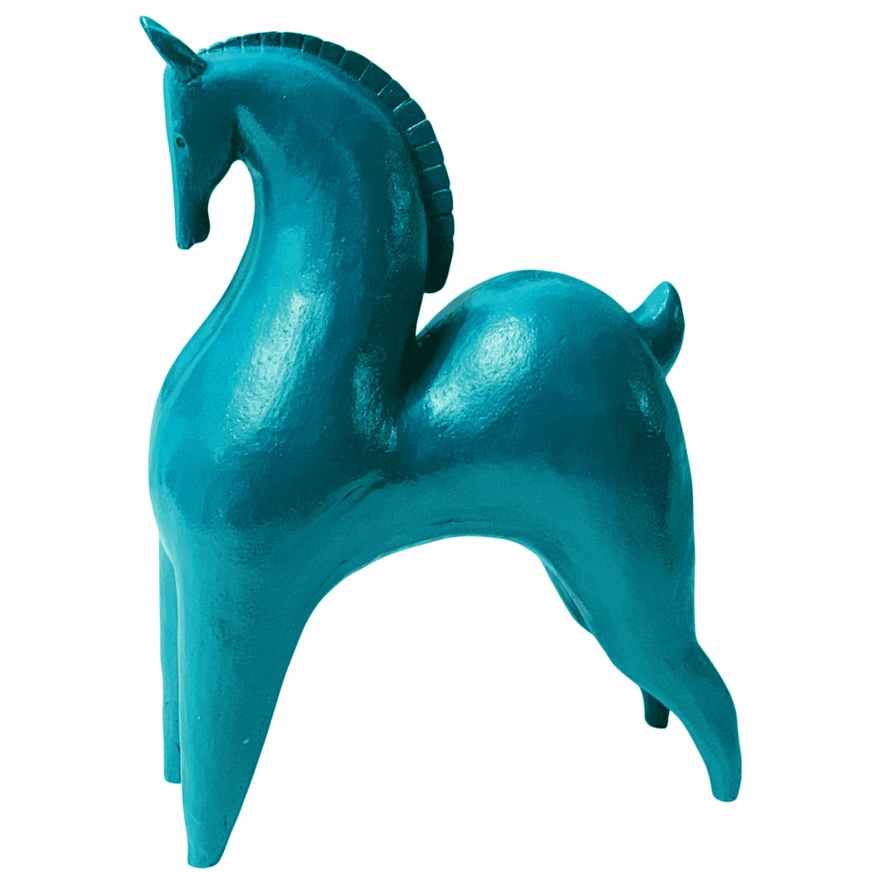 Abstract Horse Statue, Decorative Horse Sculpture, Minimalist Animal Decor, Handcrafted Horse Figurine, Luxury Horse Decor Figurine, Abstract Horse Sculpture