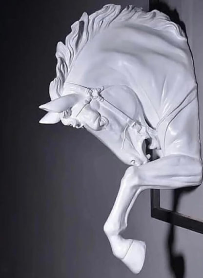 Horse Head Wall Sculpture, Horse Head Wall Decor , Equestrian Wall Decor, Gift For Horse Lovers, Horse Wall Sculpture, Horse Wall Decor
